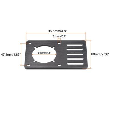 Stepper Motor Mounting Bracket Mount Plate Aluminum Alloy f 3D Printer