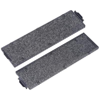 Computer Dust Screen w Sponge for PC Case Airflow and Dustproof 2pcs - Black - 158 x 43 x 10 mm