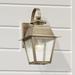 Mansfield 12 1/2" High Vintage Pewter Outdoor Wall Light