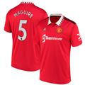 Men's adidas Harry Maguire Red Manchester United 2022/23 Home Replica Player Jersey
