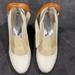 Michael Kors Shoes | Like New Michael Kors Cream Tan Wedges Sandals Espadrilles 9 | Color: Cream/Tan | Size: 9