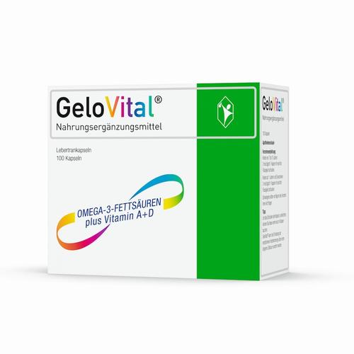 G. Pohl-Boskamp – GeloVital Lebertrankapsel mit Vitamin A und Vitamin D Mineralstoffe