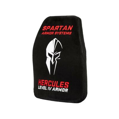 Spartan Armor Systems Hercules Level IV Ceramic Body Armor Set of Two Black 10x12 SAS-IV-BT-MC