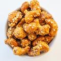 Honey Sesame Cashews 2kg – Fresh Prime Whole Roast Seseme Cashews Nuts – Sweet Caramelised Roasted Nut Glaze Freshly Caramelized Crispy Glazed Coated Covered Crunchy Gourmet Snack Large Bulk PURIMA