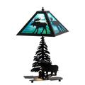 Meyda Lighting Lone Moose 21 Inch Table Lamp - 228133