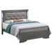 LYKE Home Vera Metallic Black LED Accent Bed