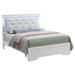 LYKE Home Vera White LED Accent Bed