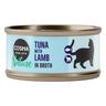 6x70g Tuna, Lamb Cosma Nature Wet Cat Food