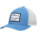 Men's Salty Crew Blue/Silver Marlin Mount Retro Trucker Snapback Hat