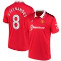 Men's adidas Bruno Fernandes Red Manchester United 2022/23 Home Team Replica Player Jersey