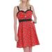 Disney Dresses | Disney Retro Minnie Cherry Dress | Color: Black/Red | Size: S