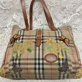 Burberry Bags | Burberry Nova Check Hand-Shoulder Bag Tote | Color: Brown/Tan | Size: 13in X 11in X 4in