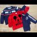 Disney Shirts & Tops | 3 Set Toddler Baby Boys Disney Mickey Old Navy Penguin Sweater Shirts Top | Color: Blue/Red | Size: 2tb