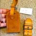 Louis Vuitton Accessories | Louis Vuitton Luggage Tag And Belt. #1540 | Color: Tan | Size: Os