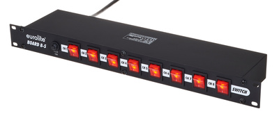 Eurolite Board 8-S with 8x IEC Outputs