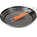 Cuisinart Non-Stick Grilling Cast Iron Skillet Aluminum in Gray | 2.2 H x 22.5 W x 12.2 D in | Wayfair CNW-200