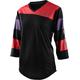 Troy Lee Designs Mischief Rugby Ladies Bicycle Jersey, black-red, Size S for Women