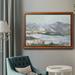 Loon Peak® Pastel Mountain View I Premium Framed Canvas- Ready To Hang Canvas, Solid Wood in White | 24 H x 36 W x 2.5 D in | Wayfair