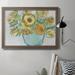 Red Barrel Studio® Spring Floral Accent II Premium Framed Canvas- Ready To Hang Canvas, Solid Wood | 24 H x 24 W x 0.25 D in | Wayfair