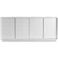 Design-Sideboard glänzend weiß lackiert L180 cm como - Weiß