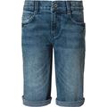 s.Oliver Junior Jungen Hose 3/4 Seattle Bermudas, Blue Stretched Denim, 146 REG