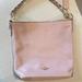 Coach Bags | Coach ~ Pink Pebbled Leather Shoulder Bag | Color: Pink | Size: L12.5 - W13.5 - 4 Bottom Width