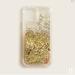 J. Crew Other | J. Crew Kid's Glitter Iphone 12 Case, Nwt | Color: Gold/White | Size: Os