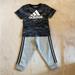 Adidas Matching Sets | Adidas Boys Outfit Size 3t | Color: Black/Gray | Size: 3tb