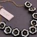 Kate Spade Jewelry | Kate Spade Gorgeous Floral Statement Necklace | Color: Black | Size: Os