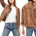 Free People Jackets & Coats | Free People Jacket Nwt | Color: Black/Brown | Size: S