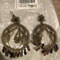 Urban Outfitters Jewelry | Bnwt Urban Outfitters Hoops Earrings | Color: Gold/Purple | Size: Os