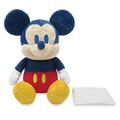 Disney Store Official Mickey Mouse Weighted Medium Soft Toy, 36cm/14”, Cuddly Toy with Removable Weighted Pouch, Mickey Mouse Stuffed Animal with Embroidered Details, Soft-Feel, Suitable for All Ages