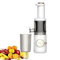 Compact Masticating Slow Juicer, 620ml Electric Cold Press Juicer, Portable Blender Masticating Juicers, 120W Motor, Reverse Function, Easy To Clean, for Citrus, Orange, Fruit, Vegetable