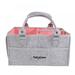 Onewell Storage Bag, Mother & Baby Storage Bag Travel Organizer in Pink/Gray | 15 H x 10 W x 7 D in | Wayfair HHQ5537XOT0309B
