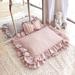 Tucker Murphy Pet™ Bogosian Dog Nest Cat Nest Four Seasons Mat Pet Nest Cute Princess Nest Mat Removable & Washable in Pink | Wayfair