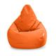 Pouf gamer de salon imperméable pour l'intérieur et l'extérieur, orange - Loft 25