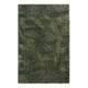 Tapis uni vert olive 100% de matière recyclée 120x170