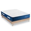 Ensemble Matelas à Ressorts ensachés et Sommier en kit bois 140x190