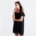 Madewell Dresses | Madewell Black Lace Goth Dusk Off Shoulder Boho Mini Dress 0 | Color: Black | Size: 0