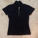 Burberry Shirts & Tops | Euc Burberry Black Collared Polo Kids Size S | Color: Black | Size: Sb