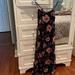 American Eagle Outfitters Dresses | American Eagle Maxi Dress | Color: Black/Pink | Size: Xxs