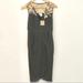 Anthropologie Dresses | Anthropologie Black Lace Sleeveless Dress Size 2 | Color: Black/Cream | Size: 2