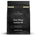 Protein Works - Diet Whey Protein Isolate 90 | Whey Isolate Protein Powder | Low Calorie Protein Shake | 40 Servings | Vanilla Crème | 1kg