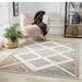 Luxe Weavers Patricia Collection 100 Multi 6x9 Modern Geometric Area Rug - Luxe Weavers 100 Multi 6x9