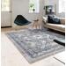 Luxe Weavers Woodbridge Collection 2537 Grey 8x10 Oriental Geometric Area Rug - Luxe Weavers 2537 Grey 8x10