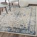 Luxe Weavers Victoria Collection 2817 Ivory 5x7 Geometric Oriental Area Rug - Luxe Weavers 2817 Ivory 5x7