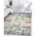 Luxe Weavers Kingsbury Collection 7663 Multi 6x9 Rustic Abstract Area Rug - Luxe Weavers 7663 Multi 6x9