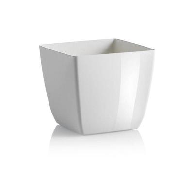 Outdoor quadratischer Vase 'Colour Santiago' für Pflanzen und Blumen -15 cm / Türkis Image