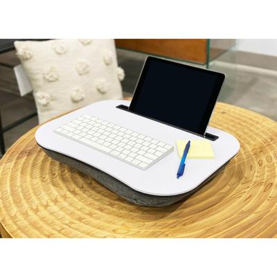 Rae Dunn Cushion Backed Laptop Desk - BEE YOU