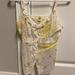 Free People Tops | Free People Tank Top Size 4 | Color: White/Yellow | Size: 4